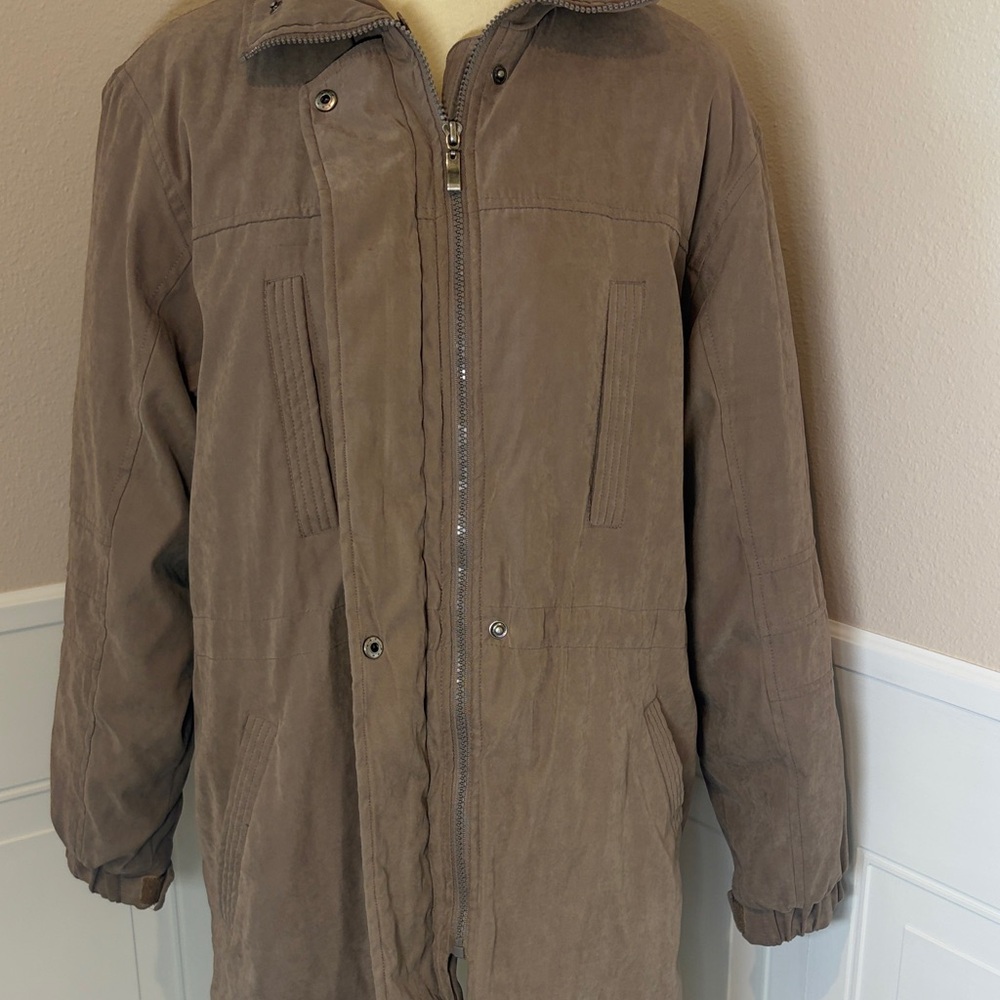 Fitz-Wright Winter Trench Utility Coat Large - image 3